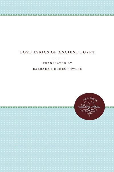 Produktbild: Love Lyrics of Ancient Egypt