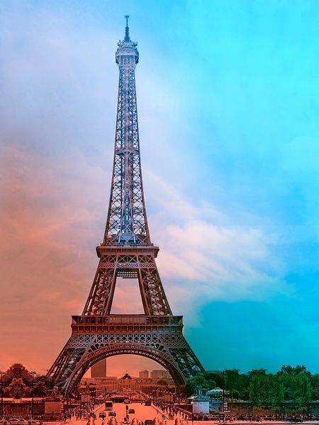 Produktbild: CALVENDO Puzzle Paris, Eiffelturm 1000 Teile Lege-Gr&ouml;&szlig;e 480 x 640 cm Foto-Puzzle Bild von Peter Roder