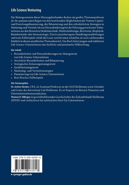 Produktbild: Life Science Venturing