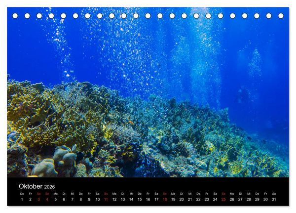 Produktbild: Abu Nuhas - Wracks im Roten Meer (Tischkalender 2026 DIN A5 quer), CALVENDO Monatskalender