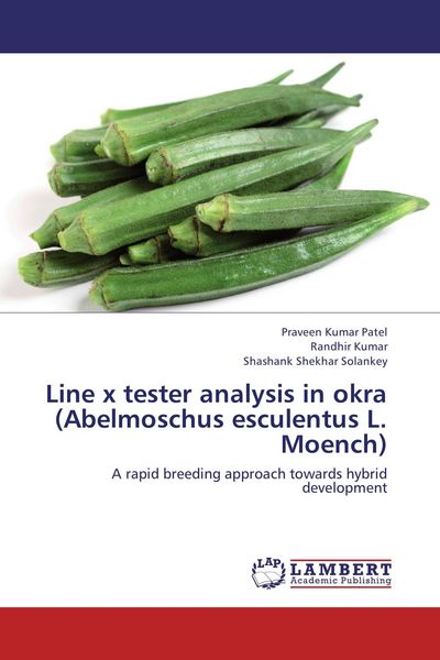 Produktbild: Line x tester analysis in okra (Abelmoschus esculentus L. Moench)