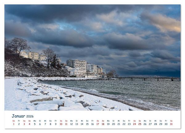 Produktbild: Verliebt in R&uuml;gen (Tischkalender 2026 DIN A5 quer), CALVENDO Monatskalender