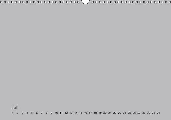 Produktbild: Geburtstags - Bastelkalender - Grau (Wandkalender immerw&auml;hrend DIN A3 quer)