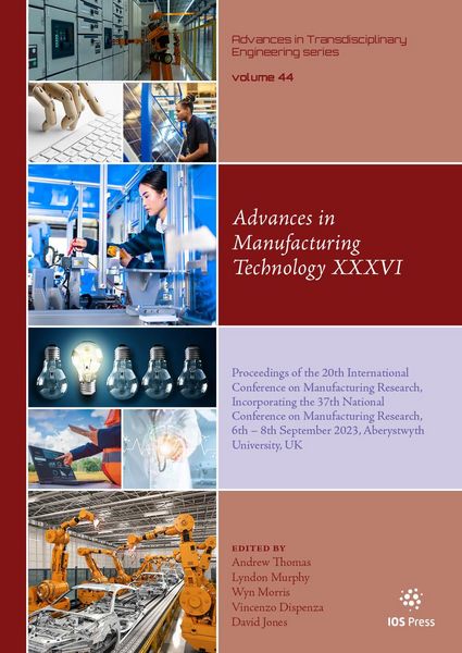 Produktbild: Advances in Manufacturing Technology XXXVI