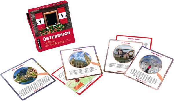 Produktbild: &Ouml;sterreich - 50 R&auml;tsel mit Ausflugstipps