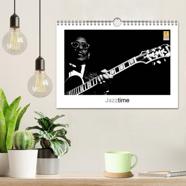 Produktbild: Jazztime (Wandkalender 2026 DIN A4 quer), CALVENDO Monatskalender
