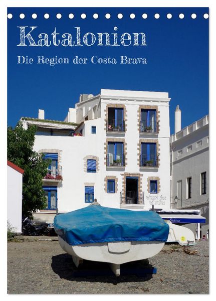 Produktbild: Katalonien - Die Region der Costa Brava (Tischkalender 2026 DIN A5 hoch), CALVENDO Monatskalender