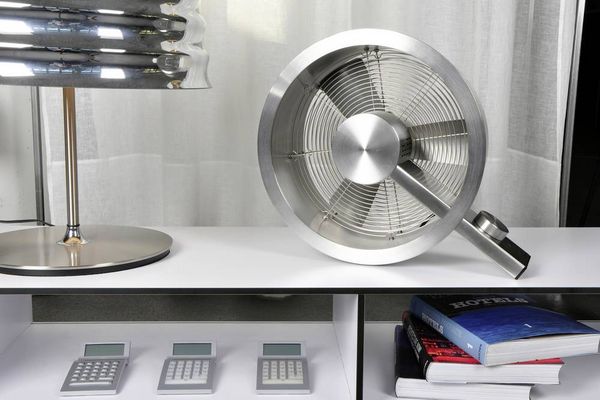 Produktbild: Stadler Form Q Bodenventilator 40W (&Oslash; x H) 43cm x 360mm Metal-brushed