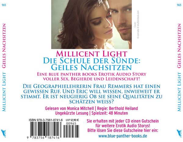 Produktbild: Die Schule der Sünde: Geiles Nachsitzen | Erotik Audio Story | Erotisches Hörbuch Audio-CD