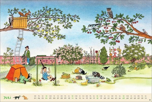 Produktbild: R.S. Berner Wimmel-Kalender 2027
