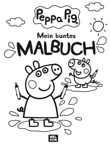 Produktbild: Peppa Wutz Ausmalbilder: Mein buntes Malbuch