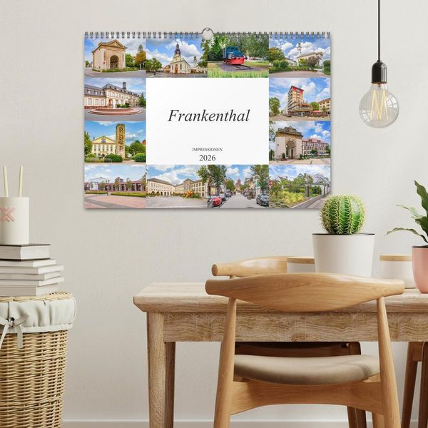 Produktbild: Frankenthal Impressionen (Wandkalender 2026 DIN A3 quer), CALVENDO Monatskalender