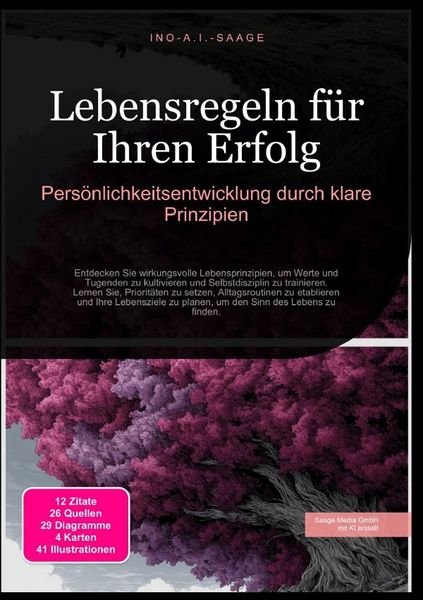 Produktbild: Lebensregeln f&uuml;r Ihren Erfolg: Pers&ouml;nlichkeitsentwicklung durch klare Prinzipien