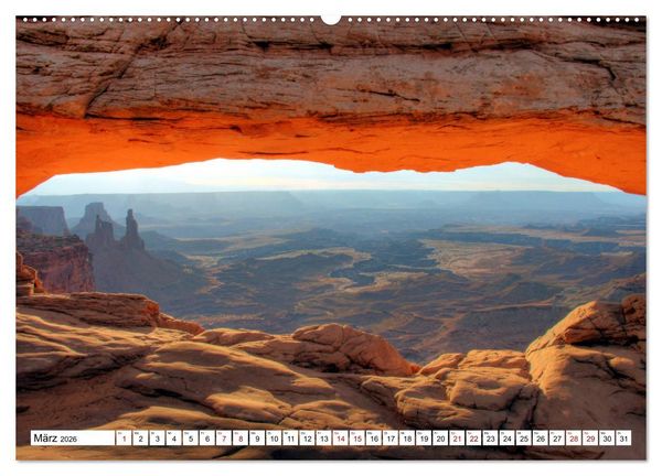 Produktbild: Glanzlichter der USA (hochwertiger Premium Wandkalender 2026 DIN A2 quer), Kunstdruck in Hochglanz