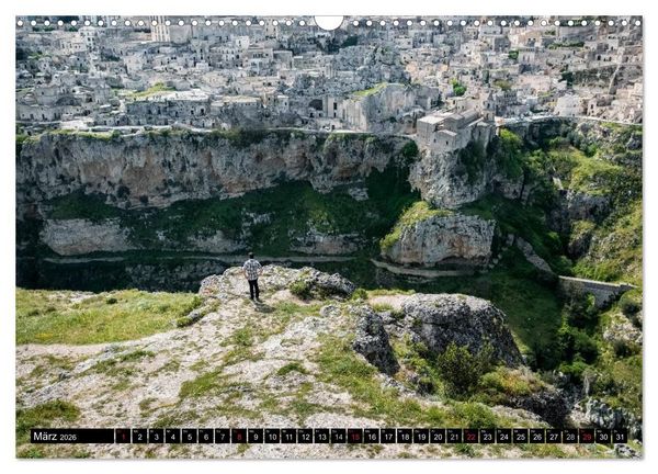 Produktbild: Matera (Wandkalender 2026 DIN A3 quer), CALVENDO Monatskalender