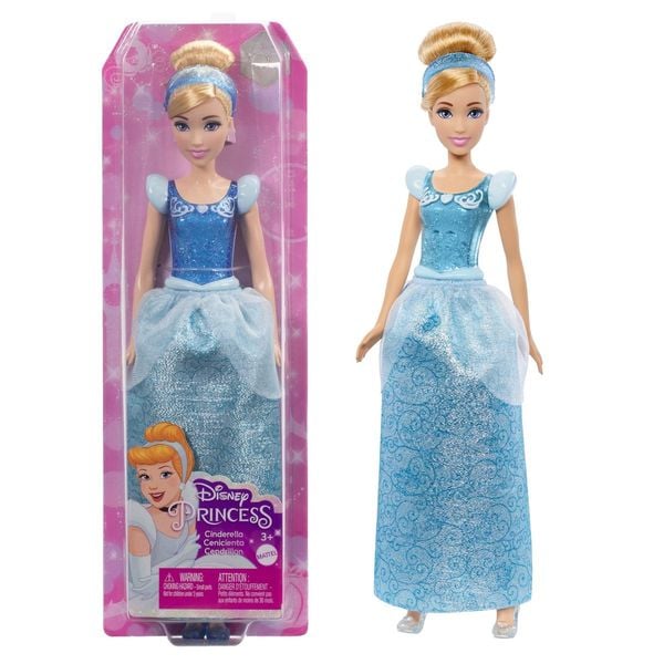 Mattel - Disney Prinzessin Cinderella-Puppe