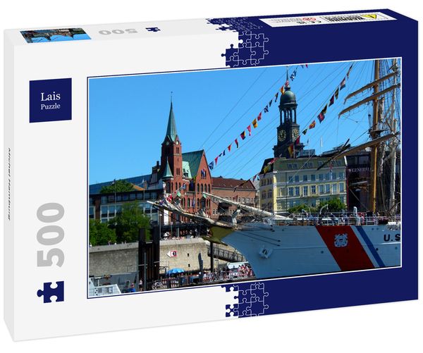 Produktbild: Lais Puzzle Michel Hamburg 500 Teile