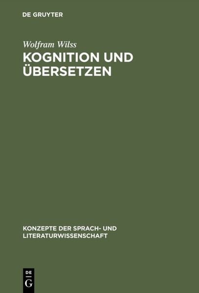 Produktbild: Kognition und &Uuml;bersetzen