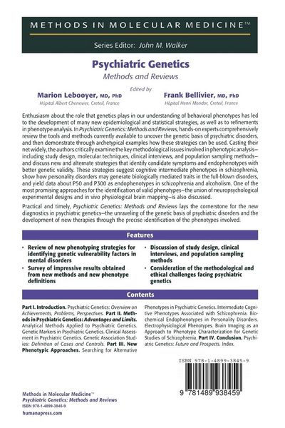 Produktbild: Psychiatric Genetics