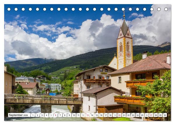 Produktbild: Reise nach Tirol - Die kleinen D&ouml;rfer bei Innsbruck (Tischkalender 2026 DIN A5 quer), CALVENDO Monatskalender