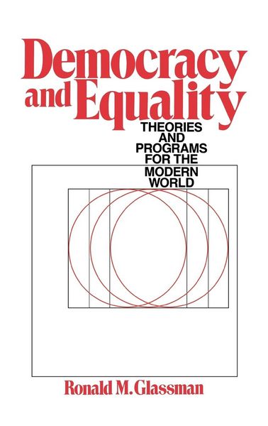 Produktbild: Democracy and Equality