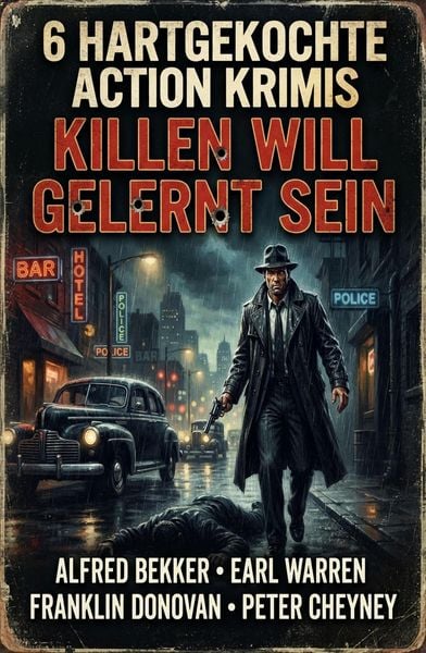 Produktbild: 6 Hartgekochte Action Krimis: Killen will gelernt sein