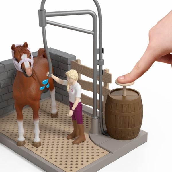 Produktbild: schleich&reg; 42792 - Horse Club, Sofias Horse Wash, Sofias Pferdewaschplatz, 26-teilig, Spielset