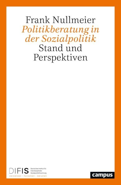 Produktbild: Politikberatung in der Sozialpolitik