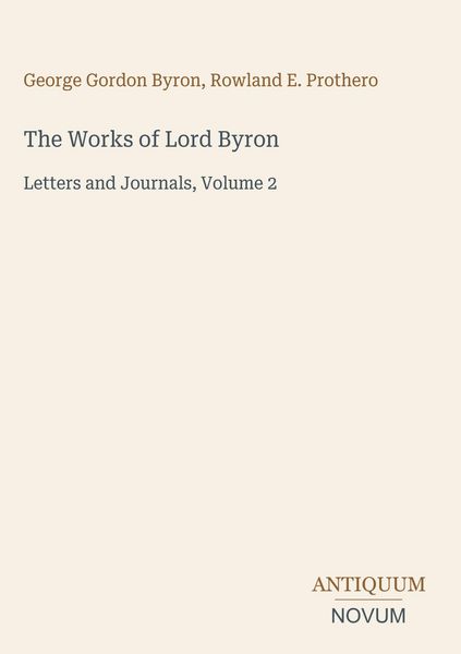 Produktbild: The Works of Lord Byron