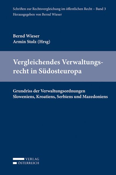 Produktbild: Vergleichendes Verwaltungsrecht in S&uuml;dosteuropa