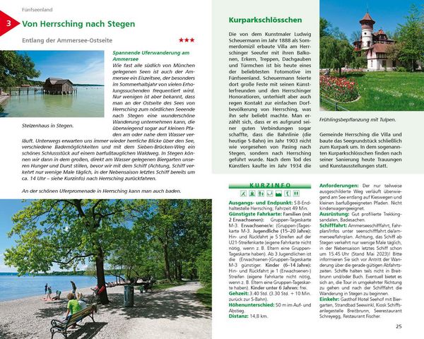 Produktbild: ROTHER Wanderbuch Genusswandern mit der M&uuml;nchner S-Bahn