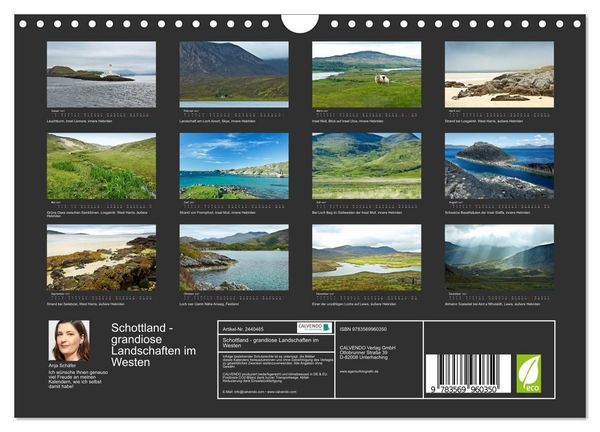 Produktbild: Schottland - grandiose Landschaften im Westen (Wandkalender 2027 DIN A4 quer), CALVENDO Monatskalender