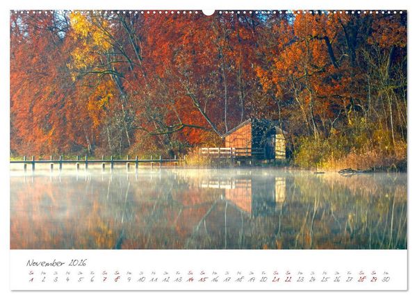 Produktbild: Das F&uuml;nf-Seen-Land Oberbayern (Wandkalender 2026 DIN A2 quer), CALVENDO Monatskalender