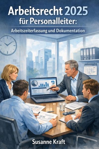 Produktbild: Arbeitsrecht 2025 f&uuml;r Personalleiter: Arbeitszeiterfassung und Dokumentation