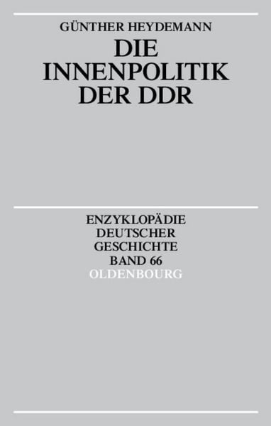 Produktbild: Die Innenpolitik der DDR