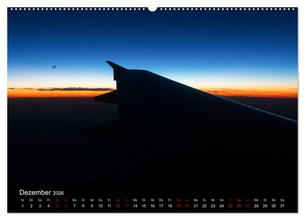Produktbild: Leidenschaft Flugzeuge (hochwertiger Premium Wandkalender 2026 DIN A2 quer), Kunstdruck in Hochglanz