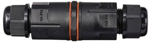 Produktbild: Sygonix SY-6748356 Kabelverbinder mit Steckklemmen, witterungsbest&auml;ndig (&Oslash; x L) 33 mm x 127 mm 1 St.