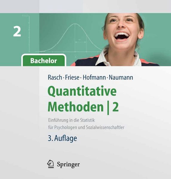 Produktbild: Quantitative Methoden 2. Einf&uuml;hrung in die Statistik f&uuml;r Psychologen und Sozialwissenschaftler