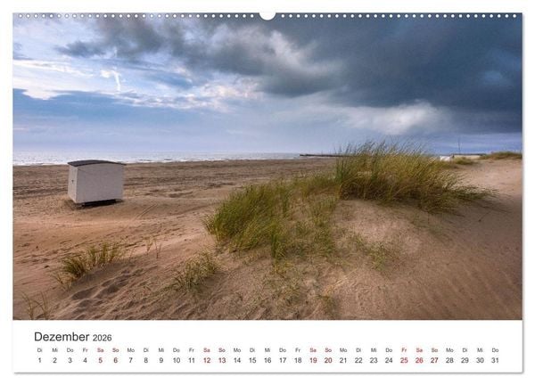 Produktbild: D&auml;nemarks Nordseezauber (Wandkalender 2026 DIN A2 quer), CALVENDO Monatskalender