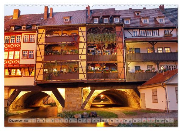 Produktbild: Mittel-Th&uuml;ringen (Wandkalender 2026 DIN A2 quer), CALVENDO Monatskalender