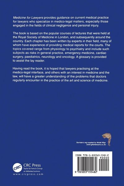 Produktbild: Medicine for Lawyers