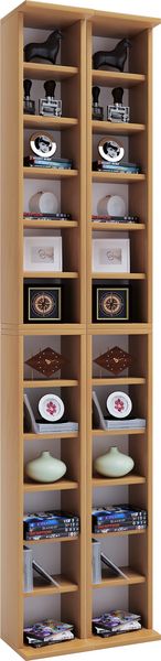 Produktbild: Holz CD DVD Stand Regal Schrank St&auml;nder Almera
