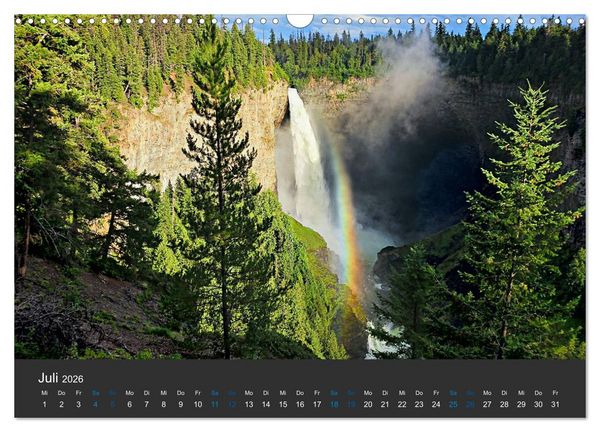 Produktbild: Der weite Westen Kanadas - Banff und Yoho National Park (Wandkalender 2026 DIN A3 quer), CALVENDO Monatskalender