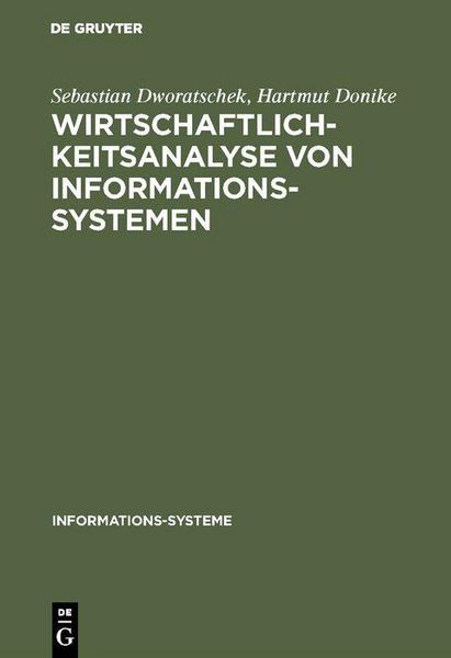 Produktbild: Wirtschaftlichkeitsanalyse von Informationssystemen