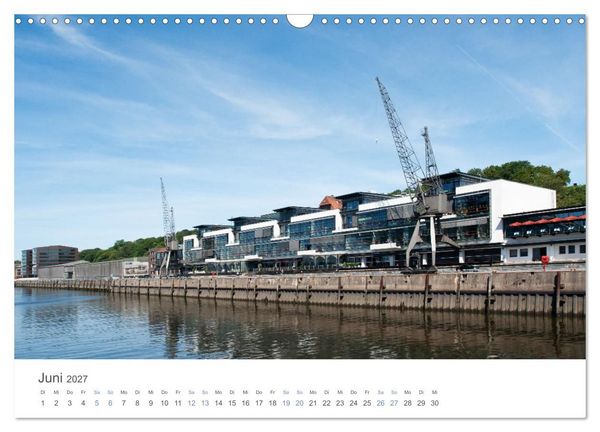 Produktbild: Die Elbmetropole Hamburg (Wandkalender 2027 DIN A3 quer), CALVENDO Monatskalender