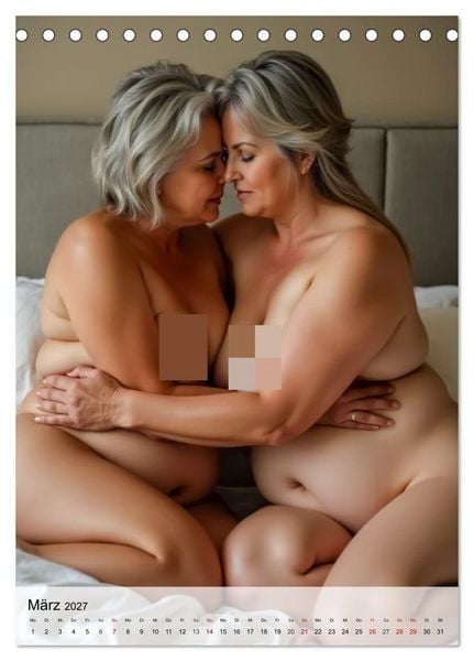 Produktbild: Die Kunst der Weiblichkeit - Reif, Sexy und Verf&uuml;hrerisch (Tischkalender 2027 DIN A5 hoch), CALVENDO Monatskalender