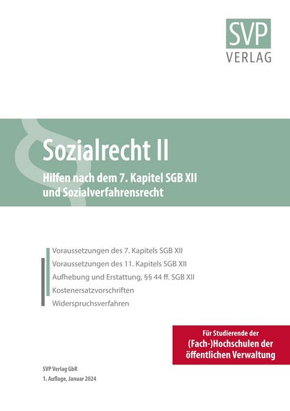 Produktbild: Sozialrecht II