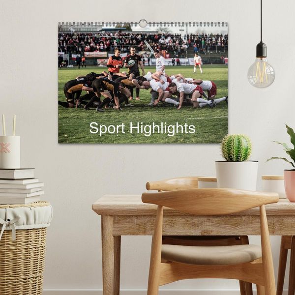 Produktbild: Sport Highlights (Wandkalender 2026 DIN A3 quer), CALVENDO Monatskalender