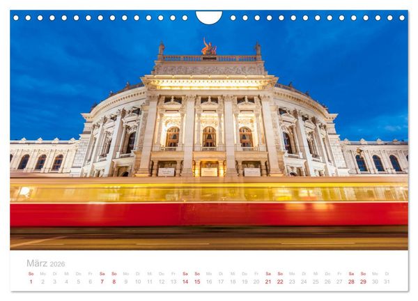 Produktbild: W I E N E R Impressionen (Wandkalender 2026 DIN A4 quer), CALVENDO Monatskalender