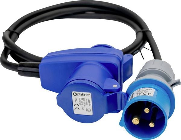 Produktbild: Platinet 46282 EV_GP51225 CEE Adapterkabel 16A 230V 1St.
